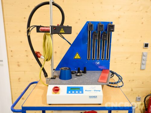 Macchina per calettamento utensili con morsetto elettrico HAIMER PC2000 Power Clamp